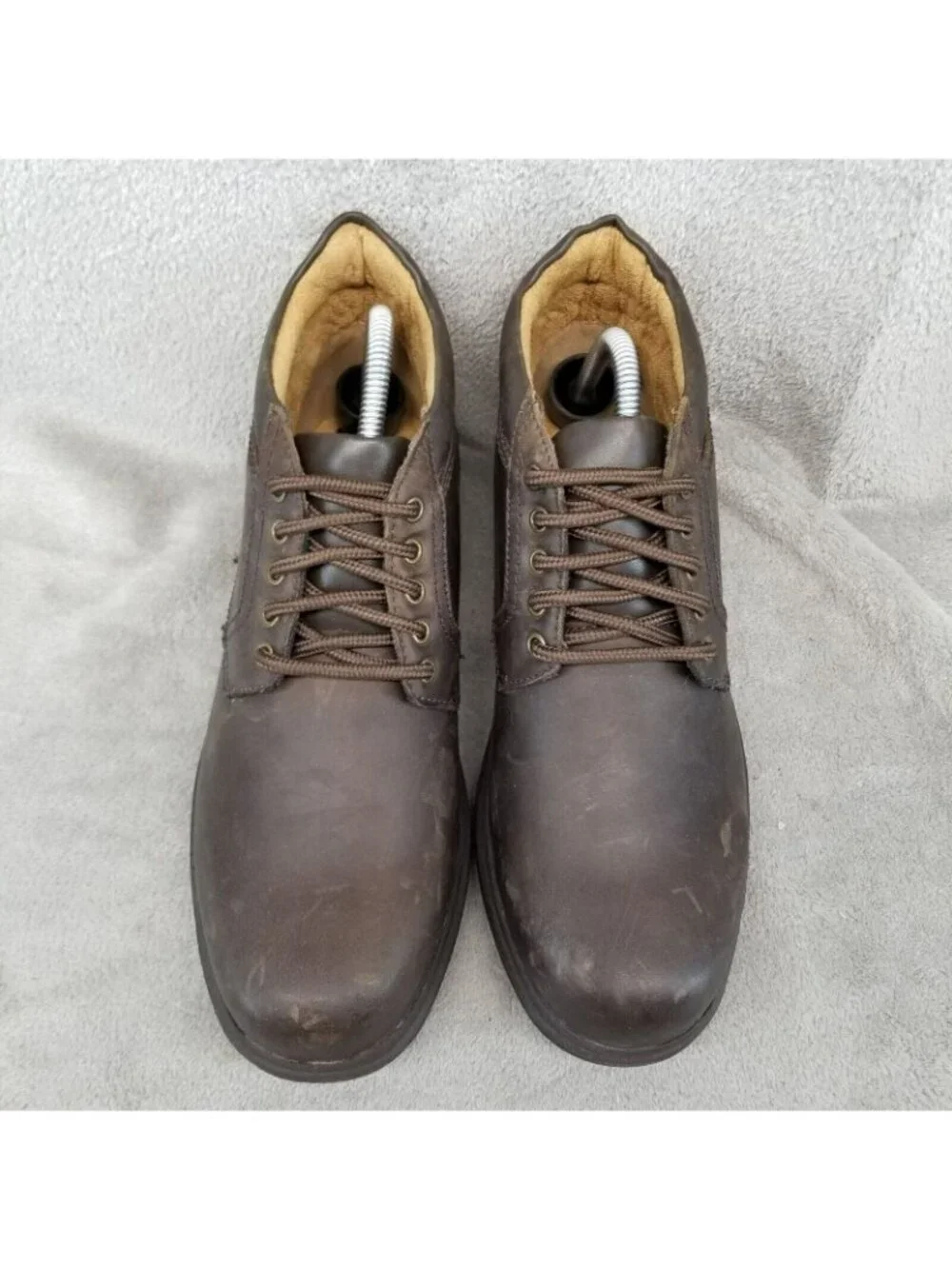 Nunn Bush Shoes Mens Size 8 Webb Lake Brown Waterproof Chukka Boots *Read*